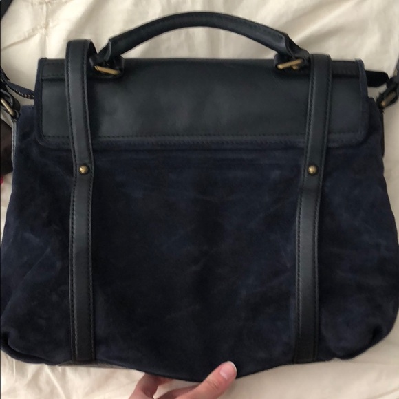 Kate Spade Westward Wanderlust Navy Satchel - Picture 7 of 8